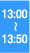 13:00`13:50
