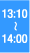 13:10`14:00