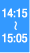 14:15`15:05